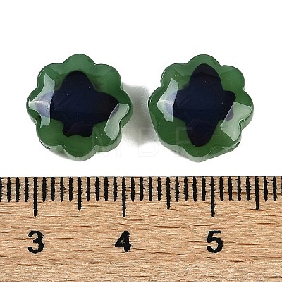 Two Tone Glass Beads GLAA-Z007-07D-1