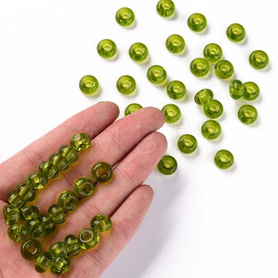 Transparent Colours Glass Round Beads SEED-S045-002A-C02-1