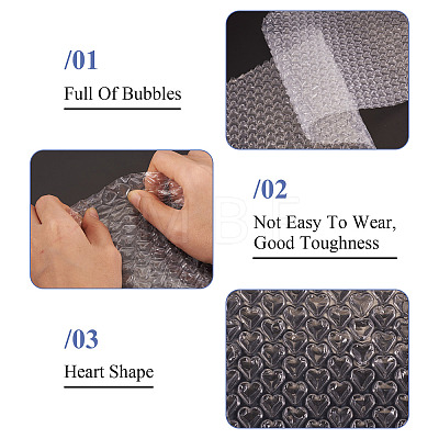 PE Heart Bubble Out Bags FIND-TAC0036-059A-1