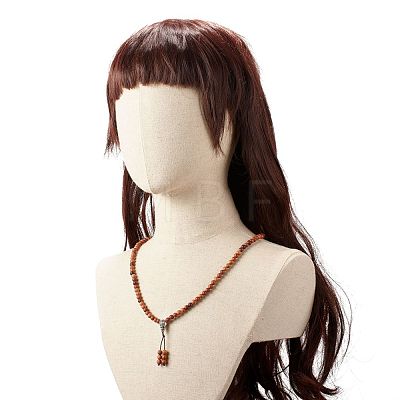 Gourd Alloy Pendant Necklace for Girl Women NJEW-JN03702-03-1