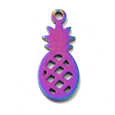 Ion Plating(IP) 201 Stainless Steel Pendants STAS-A066-13M-1