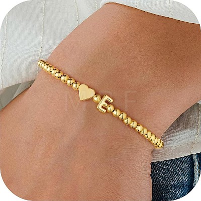 Alloy Beads Stretch Bracelets for Women FS-WG09F24-25-1