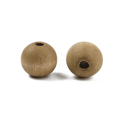 Wood European Beads WOOD-M014-01F-1