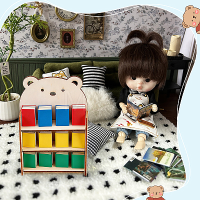 8 Sets 3-Tier Wooden Display Riser Stands for Jewelry Cosmetic Glasses ODIS-FG0002-20-1