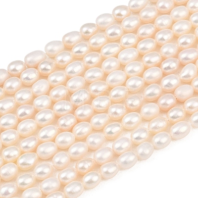 Natural Cultured Freshwater Pearl Beads Strands PEAR-F020-26A-1