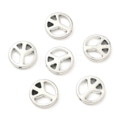Tibetan Style Alloy Beads X-TIBEB-A14187-AS-RS-1