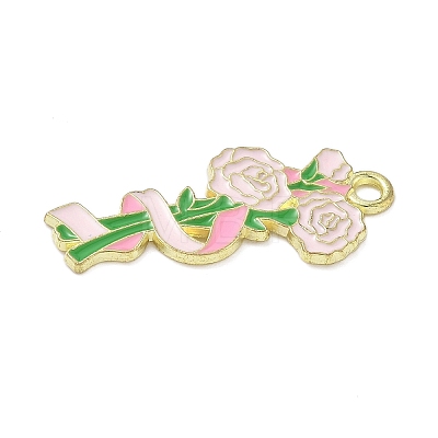 Alloy Enamel Pendants ENAM-P258-04C-G-1