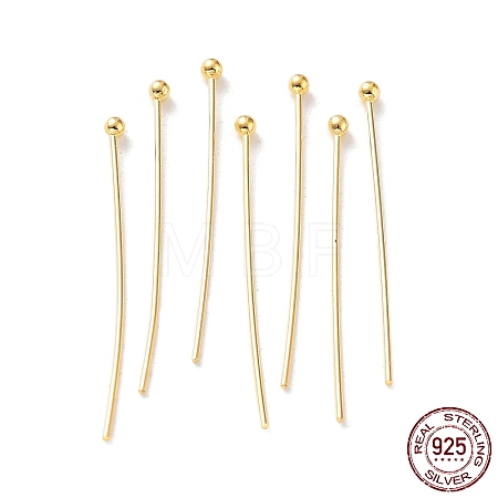 925 Sterling Silver Ball Head Pins STER-M117-05C-G-1