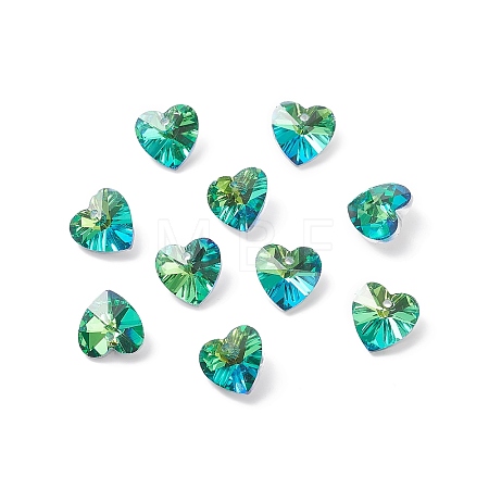 Faceted Glass Charms RGLA-L026-B06-1