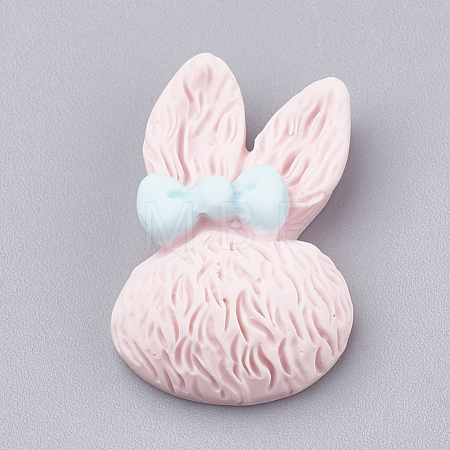 Bunny Resin Cabochons CRES-Q197-77E-1