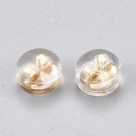Silicone Ear Nuts KK-T038-457G-1