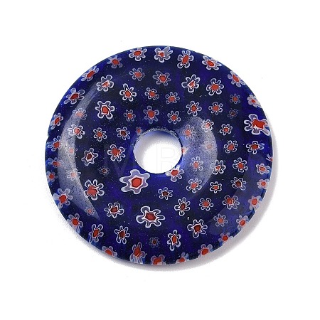 Handmade Millefiori Lampwork Pendants LAMP-G166-01A-1