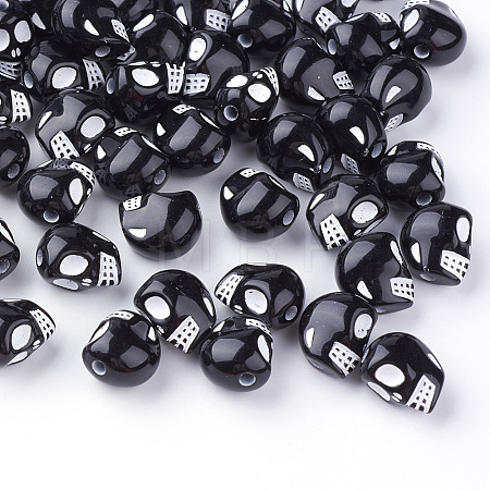 Craft Style Acrylic Beads X-SACR-Q187-24-1