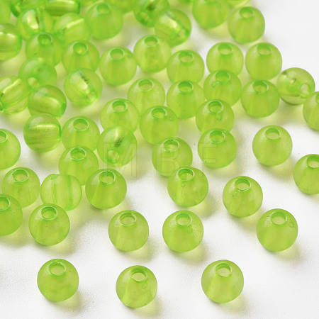 Transparent Acrylic Beads MACR-S370-A6mm-729-1