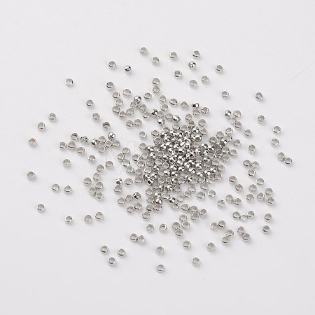 Brass Crimp Beads E002-1