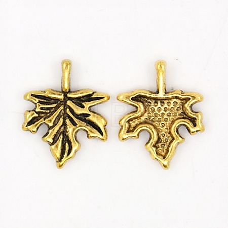Autumn Theme Tibetan Style Alloy Pendants GLF0188Y-1