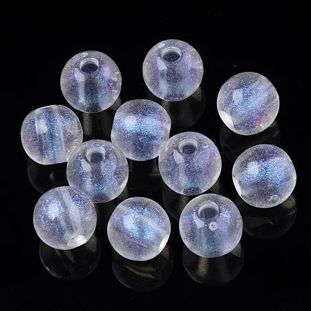 Transparent Acrylic Beads X-OACR-N008-108A-01-1