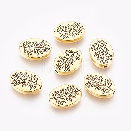 Tibetan Style Alloy Beads GLFH10181Y-NF-1