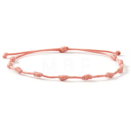 Adjustable Polyester Cord Braided Bracelets for Friendship Couple UP1845-10-1
