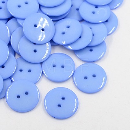 Acrylic Sewing Buttons BUTT-E084-B-06-1
