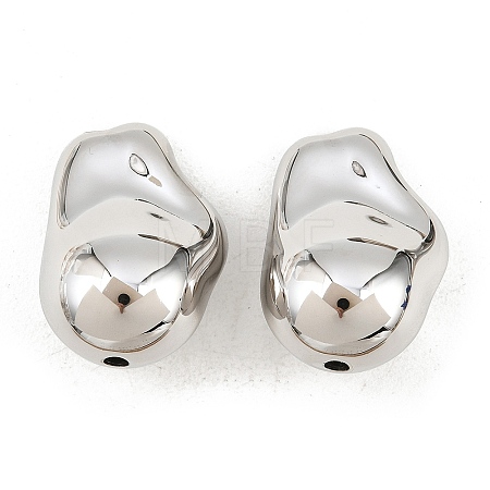 304 Stainless Steel Beads STAS-L022-575P-1