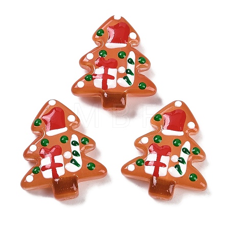 Christmas Theme Handmade Lampwork Beads LAMP-I027-07M-1