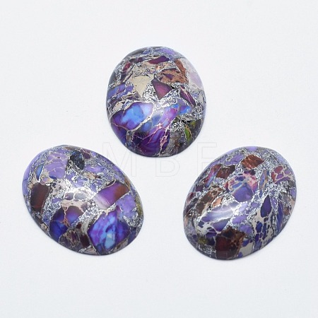 Regalite/Imperial Jasper/Sea Sediment Jasper Cabochons G-E464-42I-1