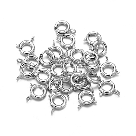 Brass Spring Ring Clasps FIND-TAC0006-07C-1