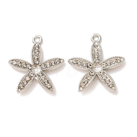 Alloy Rhinestone Pendants Cabochon Settings RB-CBAA987-10P-1