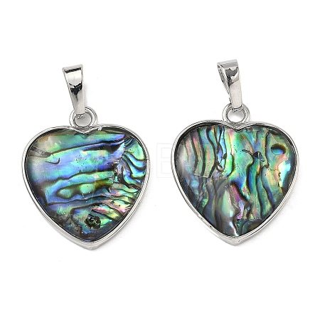 Abalone Shell/Paua Shell Pendants SSHEL-L008-03P-1-1