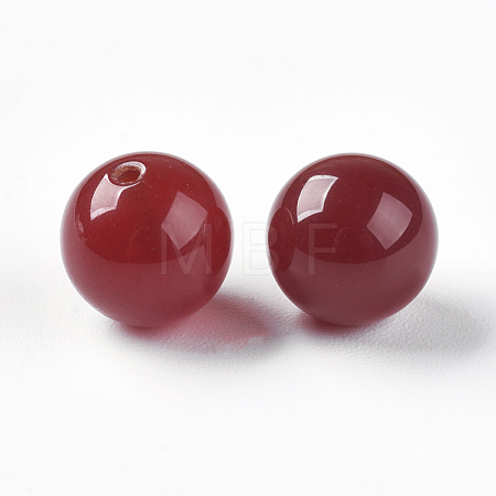 Natural Carnelian Beads G-K275-12-8mm-1