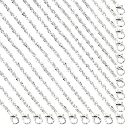 Iron Cable Chain Necklace Making MAK-YW0001-12-1