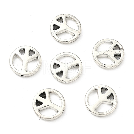 Tibetan Style Alloy Beads X-TIBEB-A14187-AS-RS-1