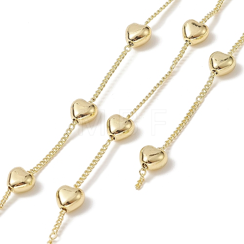 Rack Plating Brass Curb Chains CHC-C026-04-1