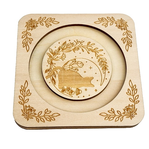 Wood Bracelet Display Dish PW-WG75004-04-1