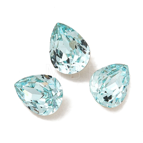 Glass Rhinestone Cabochons RGLA-L029-19C-263-1