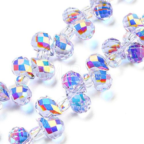 Electroplate Glass Beads Strands EGLA-P052-01A-AB01-1