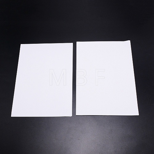 100Pcs Blank Printing Paper Adhesive Stickers DIY-WH0259-48-1