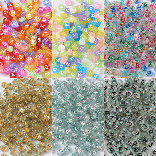 Transparent Acrylic Beads TACR-TA0001-03-1
