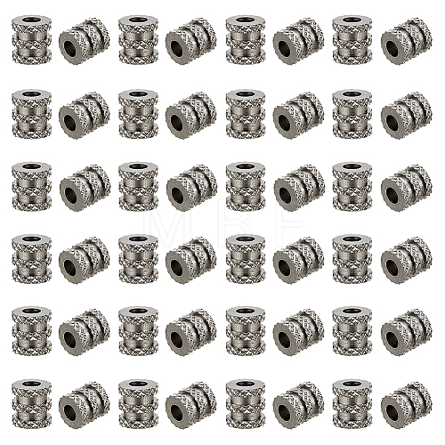 Unicraftale 60Pcs 303 Stainless Steel Beads STAS-UN0055-40-1