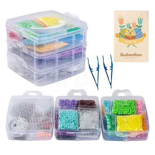 20 Colors DIY Fuse Beads Kit DIY-X0295-03A-5mm-1