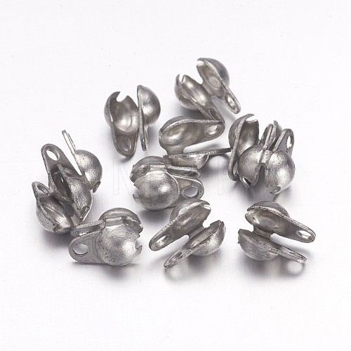 Tarnish Resistant 304 Stainless Steel Bead Tips A-STAS-Q001-1-1