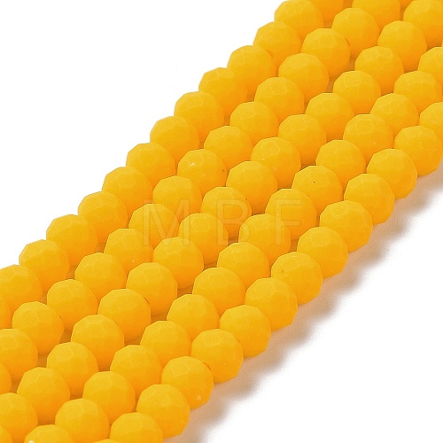 Glass Beads Strands EGLA-A034-P3mm-MD04-1