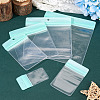 70Pcs 6 Styles Rectangle Transparence EVA Zip Top Gift Bags OPP-TA0001-25A-5