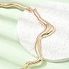 Alloy Flow Water Choker Necklaces for Women AL-CBA9074-01G-2