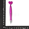 Heart ABS Plastic Nail Art Rhinestones Pickers Pens AJEW-C040-02A-4