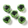 Printed Handmade Porcelain Beads FIND-H023-02J-1