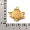 304 Stainless Steel Pave Natural White Shell Pendants STAS-C122-21E-02G-3