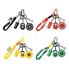 8Pcs 8 Styles Alloy Pendant Decorations HJEW-YW00556-03-2