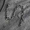 Tarnish Resistant Fashionable 304 Stainless Steel Engraved Vine Mother-son Chain Bracelets LS-STAS-A028-B101P-2